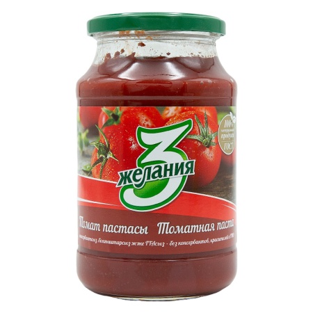 Паста Томатная 3 Желания 950гр с/б