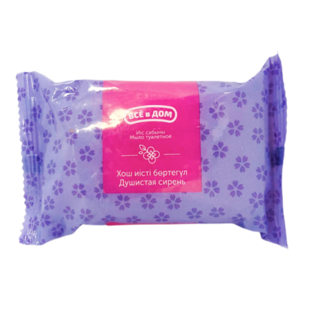 Мыло Всё в Дом Душистая Сирень 100гр фл/п