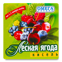 Кисель Лесная Ягода Омега Специи м/у 170г