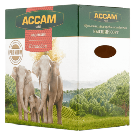 Чай Ассам Индийский Лист 250гр Кор