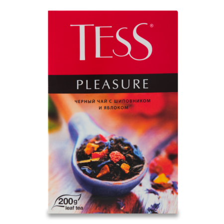 Чай Черный Байховый с Ароматом Тропических Фруктов и Растительными Компонентами Pleasure Tess к/у 200г
