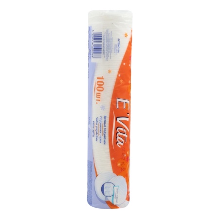 Подушечки Ватные e'vita 100шт Пленка