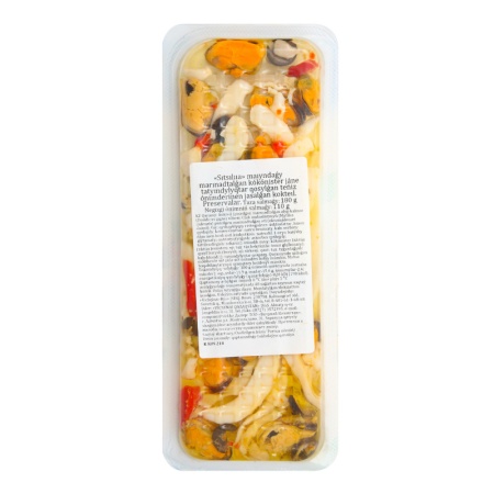 Коктейль из Маринованных Морепродуктов в Масле Сицилия Vici п/у 180г