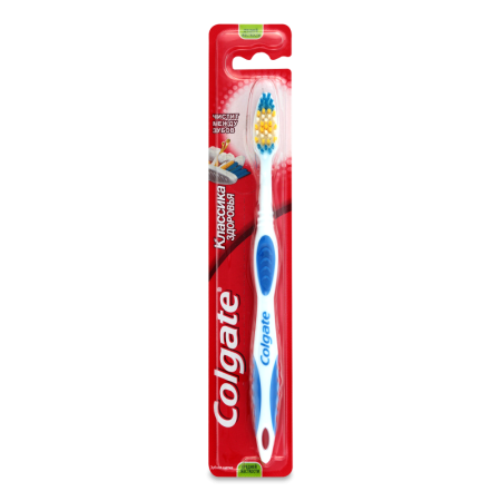 Зубная Щетка Средней Жесткости Классика Здоровья Colgate 1шт