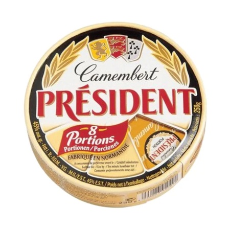 Сыр President Камамбер 45% 250гр в/у