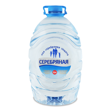 Вода Питьевая Негазированная Серебряная п/бут 6л