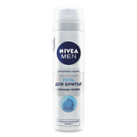 Гель Для Бритья с Ионами Серебра Серебряная Защита Nivea Men 200мл Гель Для Бритья с Ионами Серебра Серебряная Защита Nivea Men 200мл