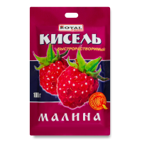 Кисель Быстрорастворимый Малина Royal Food м/у 100г