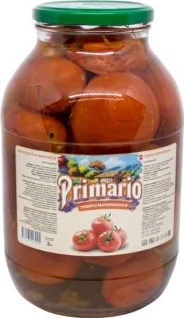 Томаты Primario Маринованные Слабокислые 2кг с/б Томаты Primario Маринованные Слабокислые 2кг с/б