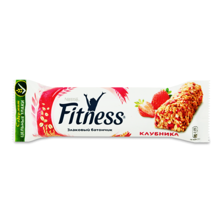 Батончик Nestle Fitness c цельн/злак и Клубникой 23,5гр Стик