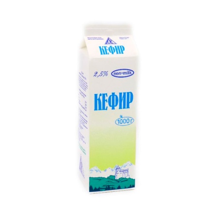 Кефир ren-milk 2,5% 1л р/р