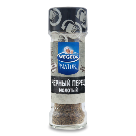 Перец Vegeta Черн Молотый 40гр с/б