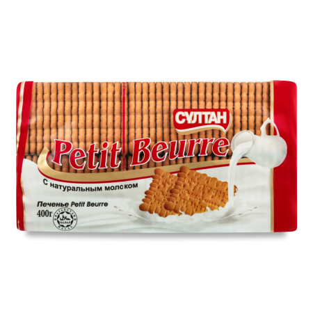 Печенье с Натуральным Молоком Petit Beurre Сұлтан м/у 400г