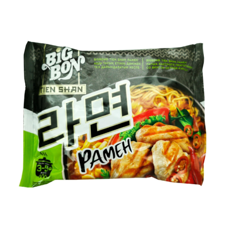 Лапша Big Bon Рамен со Вкусом Курицы 100гр фл/п