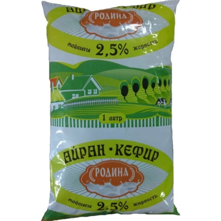 Кефир Родина 2,5% 1л ф/п