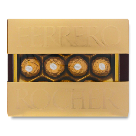 Конфеты из Молочного Шоколада Ferrero Rocher к/у 125г