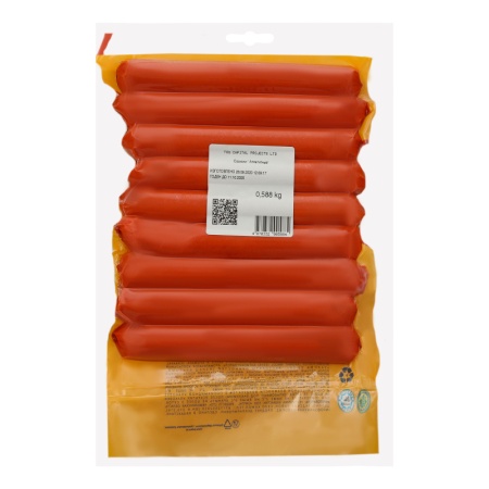 Сосиски из Мяса Птицы Аппетитные Курочка Ряба кг