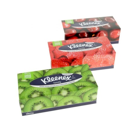 Салфетки Kleenex Family 150шт Кор