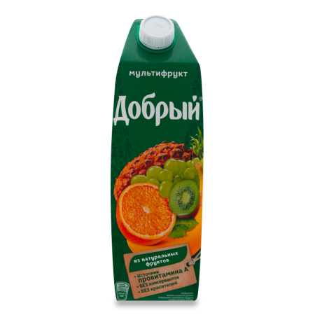 Нектар Для Детей от 3лет Мультифрукт Добрый т/п 1л