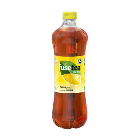 Напиток Безалкогольный Негазированный со Вкусом Лимона Ice Tea Fusetea п/бут 1л