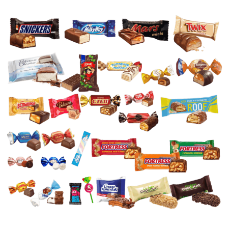 Набор Кондитерских Изделий Luxury Красный Диплом 430гр Кор