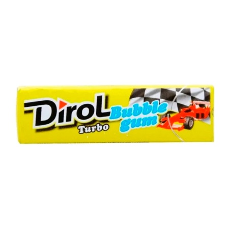 Резинка Жевательная Dirol Bubble Gum Turbo 13,6гр бл/у