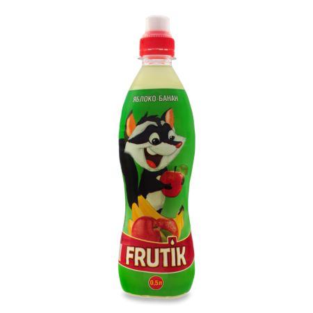 Напиток Безалкогольный Негазированный яблоко-банан Frutik п/бут 0.5л