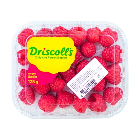 Ягода Малина driscoll's Spain Свежая 125гр Конт