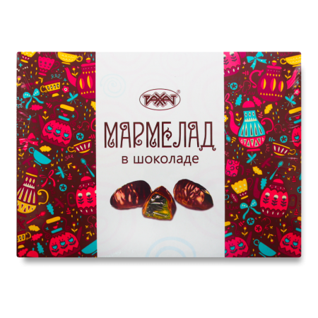 Мармелад на Агаре в Шоколаде Рахат к/у 200г