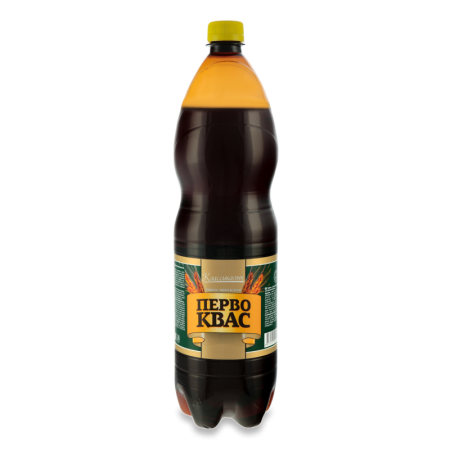 Квас Сильногазированный Пастеризованный Классический Перво Квас п/бут 1.5л