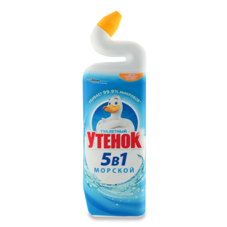 Средство Чистящее Для Унитаза 5в1 Морской Туалетный Утенок 900мл