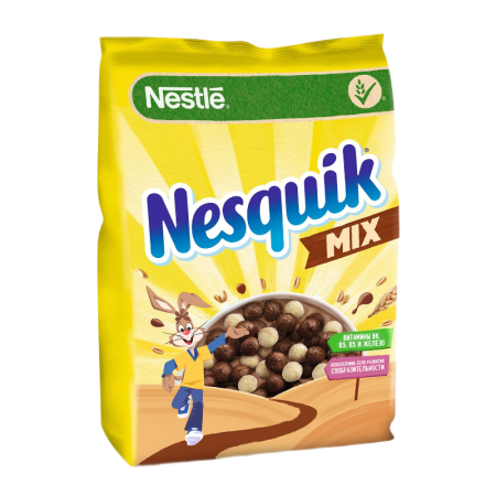 Завтрак nesquik mix Готовый Шоколадный 460г п/п