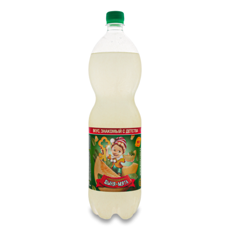 Напиток Безалкогольный Газированный дыня-мята Настоящий Буратино п/бут 1.5л