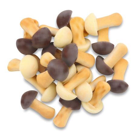 Крекер с Глазурью Ассорти темное/белое Грибное Лукошко Магнитка кг