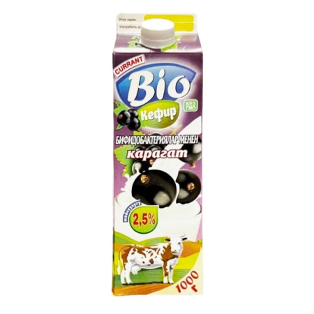 Кефир Bio Смородина с Бифидобактериями 1000гр Trx