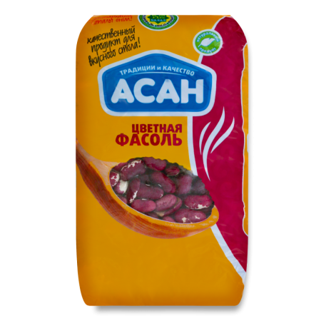 Фасоль Цветная Асан м/у 750г