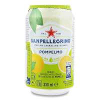 Напиток Sanpellegrino Pompelmo c/газ 0,33л ж/б