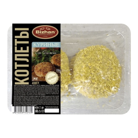 Котлеты Bizhan Куриные 400гр Лот