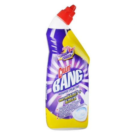 ср-во Дезинф Cillit Bang антинал+блеск д/туал Сила Весны фл