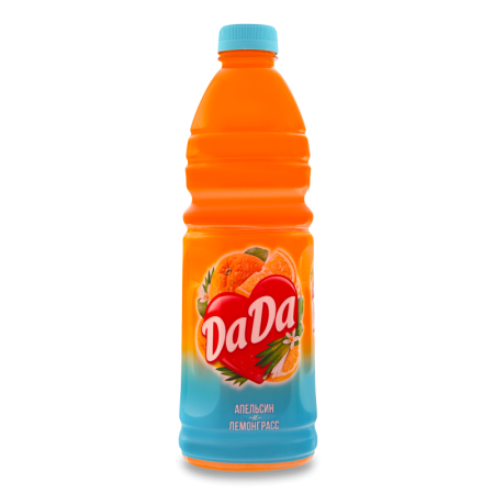 Напиток Безалкогольный Негазированный Сокосодержащий Апельсин и Лемонграсс Dada п/бут 1л