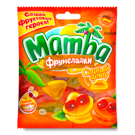 Мармелад Storck Mamba Фрумеладки Сочный Центр 70гр п/п