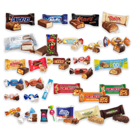 Набор Кондитерских Изделий Luxury Почта Деда Мороза 430гр Кор