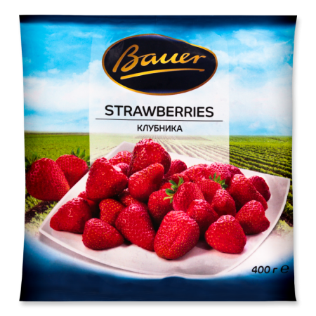 Клубника Быстрозамороженная Bauer м/у 400г
