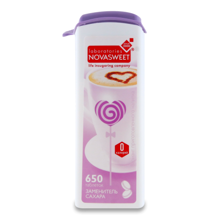 Заменитель Сахара Novasweet 650табл 39гр п/п