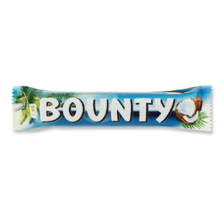 Конфета с Мякотью Кокоса в Молочном Шоколаде Bounty м/у 55г