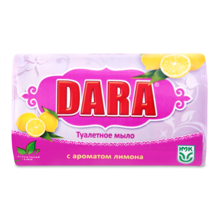 Мыло Туалетное Твердое с Ароматом Лимона Душистое Облако Dara 90г