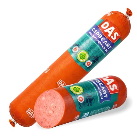 Колбаса Dаs Сервелат Мусульманский в/у