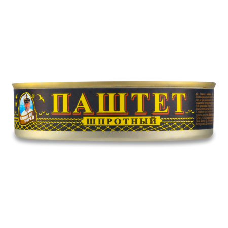 Паштет Капитан Морей Шпротный 160г ж/б