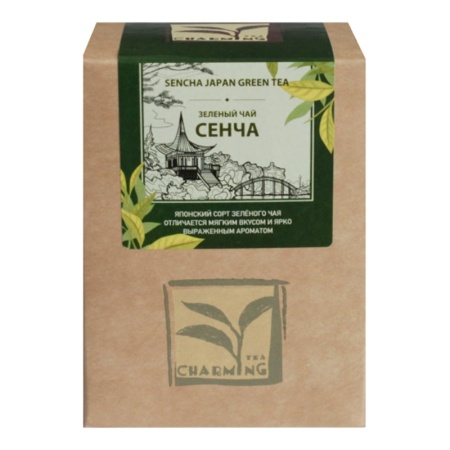 Чай Tea Charming Зеленый Сенча 100гр Кор
