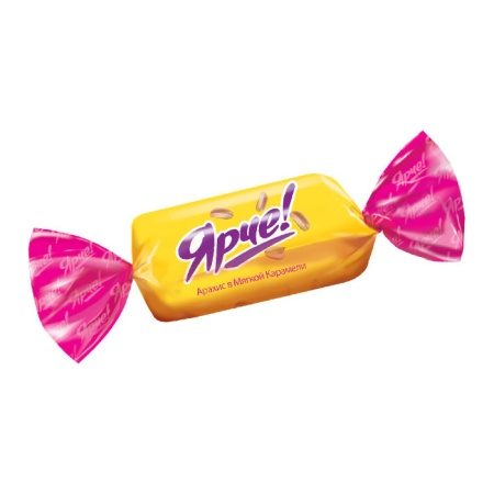 Конфеты ярче! Мягкая Карамель с Арахисом кг